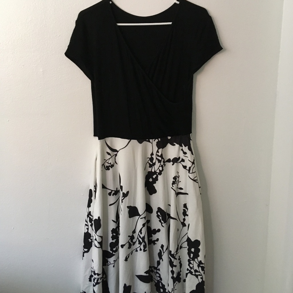 V-shape dress